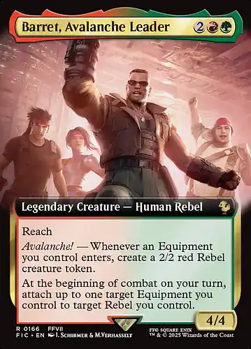 Barret, Avalanche Leader - fic Spoiler