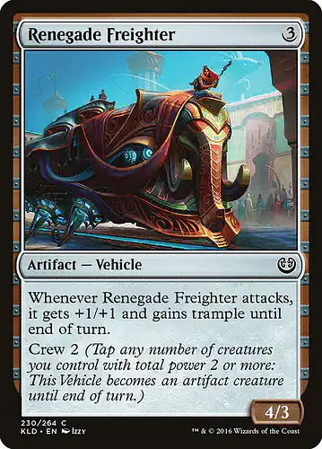 Renegade Freighter - kld Spoiler