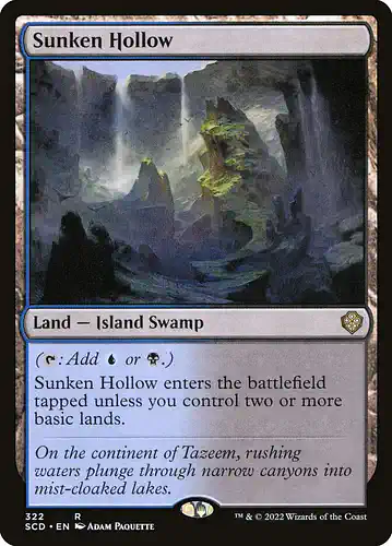 Sunken Hollow - scd Spoiler