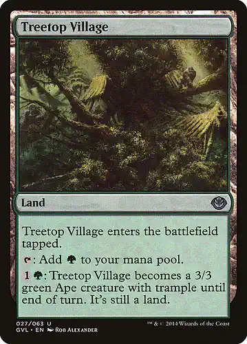 Treetop Village - gvl Spoiler