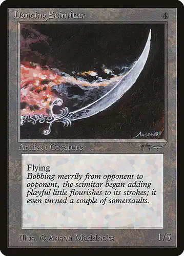 Dancing Scimitar - arn Spoiler