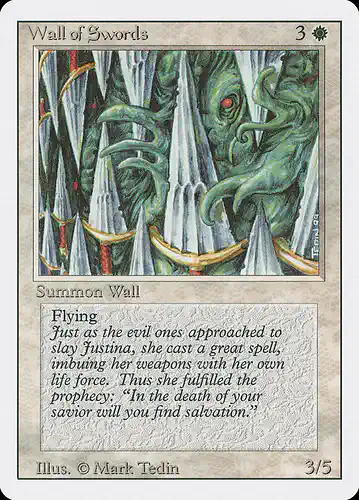 Wall of Swords - 3ed Spoiler