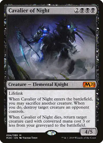 Cavalier of Night - m20 Spoiler