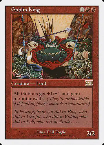 Goblin King - 6ed Spoiler