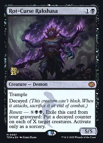 Rot-Curse Rakshasa - tdm Spoiler
