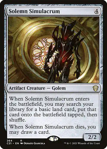 Solemn Simulacrum - c21 Spoiler