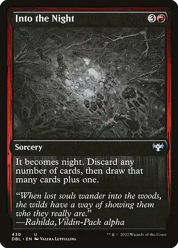 Into the Night - dbl Spoiler