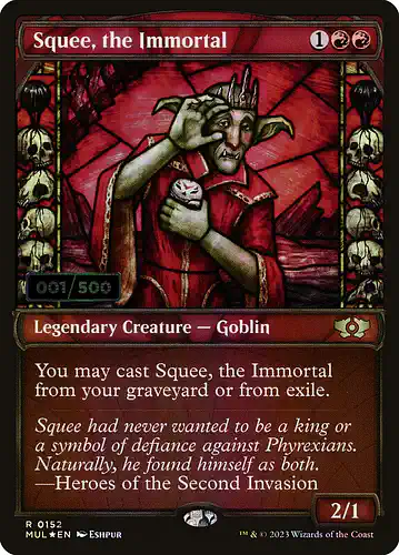 Squee, the Immortal - mul Spoiler