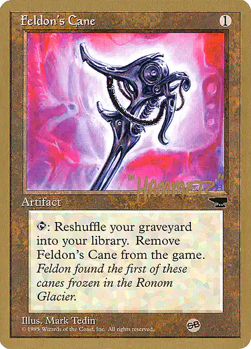 Feldon's Cane - ptc Spoiler