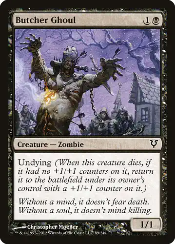 Butcher Ghoul - avr Spoiler