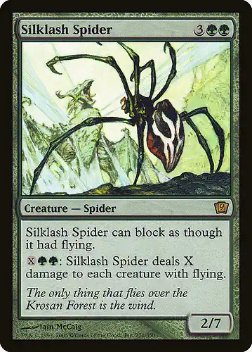 Silklash Spider - 9ed Spoiler