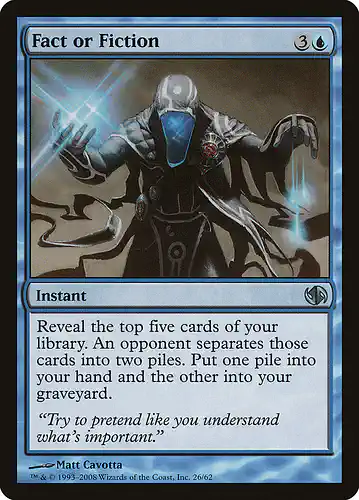 Fact or Fiction - dd2 Spoiler