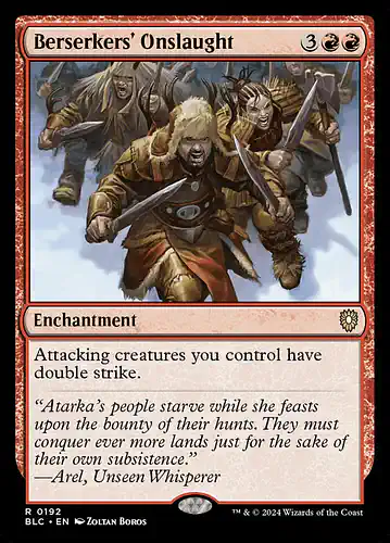 Berserkers' Onslaught - blc Spoiler