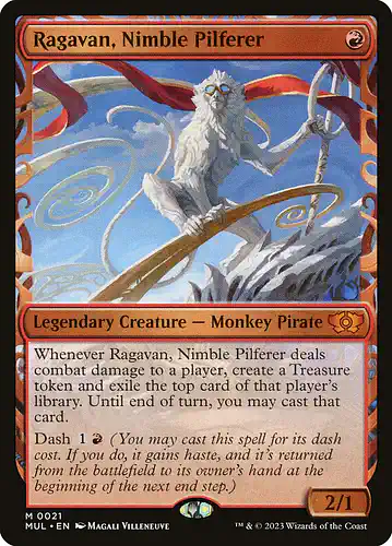 Ragavan, Nimble Pilferer - mul Spoiler