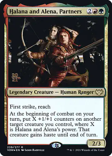 Halana and Alena, Partners - vow Spoiler
