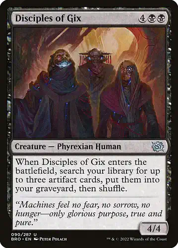 Disciples of Gix - bro Spoiler