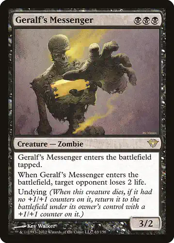 Geralf's Messenger - dka Spoiler