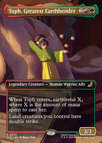 Toph, Greatest Earthbender - tle Spoiler