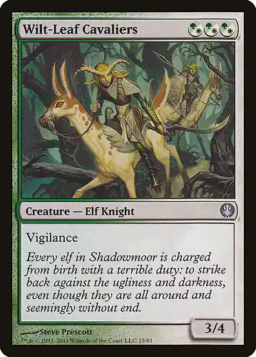 Wilt-Leaf Cavaliers - ddg Spoiler