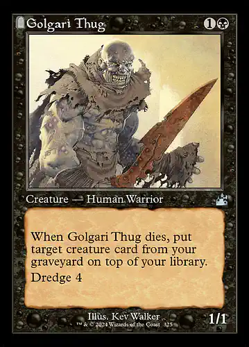 Golgari Thug - rvr Spoiler