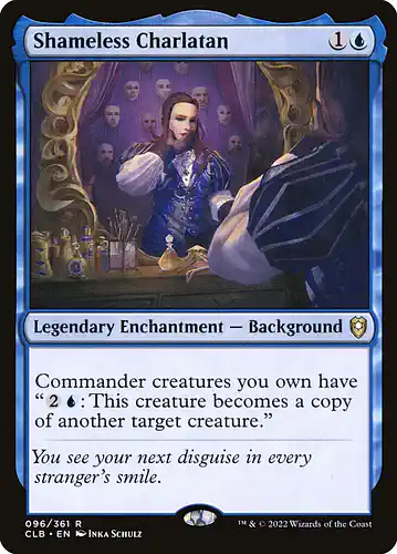 Shameless Charlatan - clb Spoiler