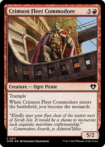 Crimson Fleet Commodore - cmm Spoiler