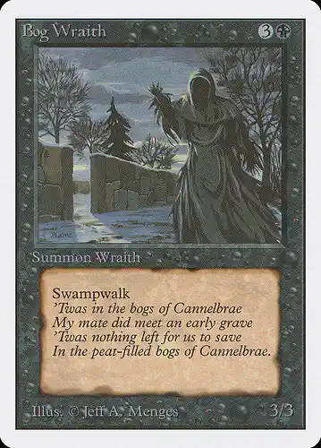 Bog Wraith - 2ed Spoiler