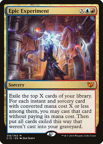 Epic Experiment - c15 Spoiler