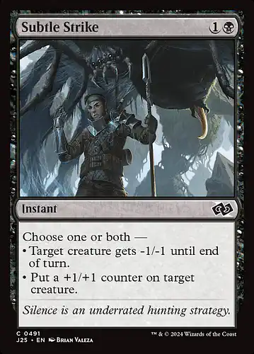 Subtle Strike - j25 Spoiler