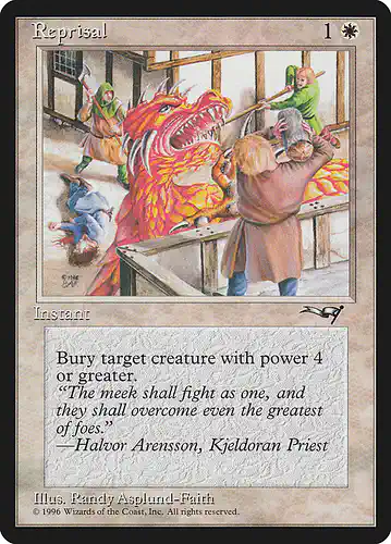 Reprisal - all Spoiler