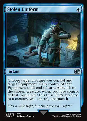 Stolen Uniform - fin Spoiler