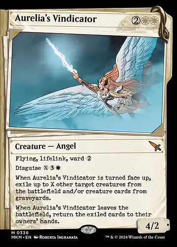 Aurelia's Vindicator - mkm Spoiler