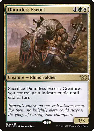 Dauntless Escort - 2x2 Spoiler