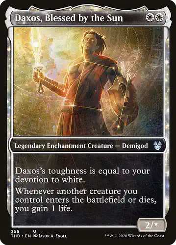 Daxos, Blessed by the Sun - thb Spoiler