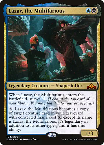 Lazav, the Multifarious - grn Spoiler