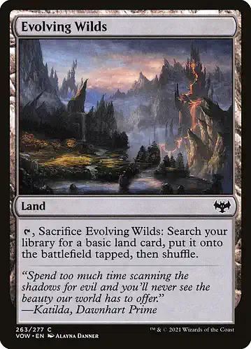 Evolving Wilds - vow Spoiler