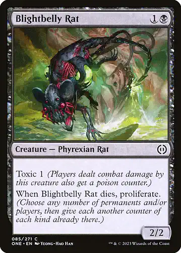 Blightbelly Rat - one Spoiler