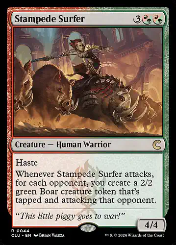 Stampede Surfer - clu Spoiler
