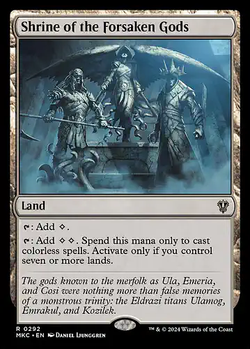 Shrine of the Forsaken Gods - mkc Spoiler
