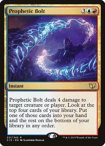 Prophetic Bolt - c15 Spoiler