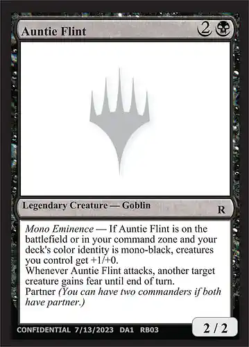 Auntie Flint - unk Spoiler