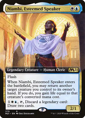Niambi, Esteemed Speaker - m21 Spoiler