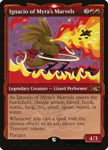 Ignacio of Myra's Marvels - unf Spoiler