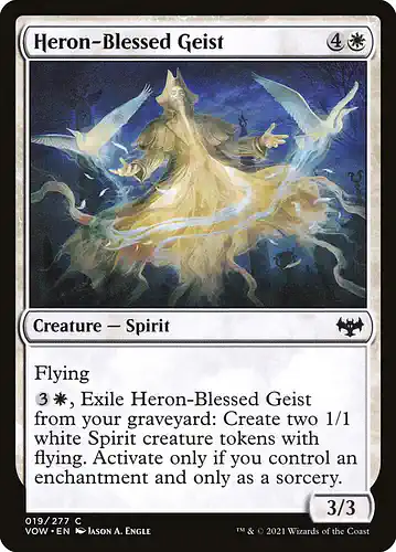 Heron-Blessed Geist - vow Spoiler
