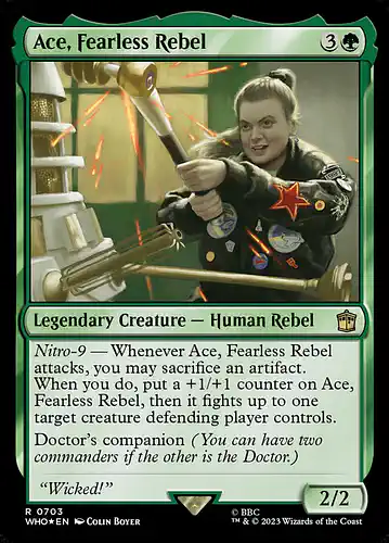 Ace, Fearless Rebel - who Spoiler