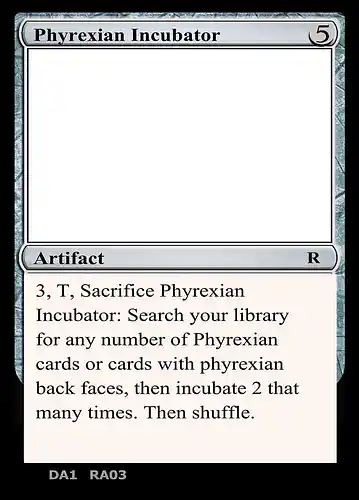 Phyrexian Incubator - unk Spoiler