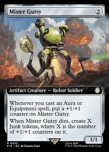 Mister Gutsy - pip Spoiler
