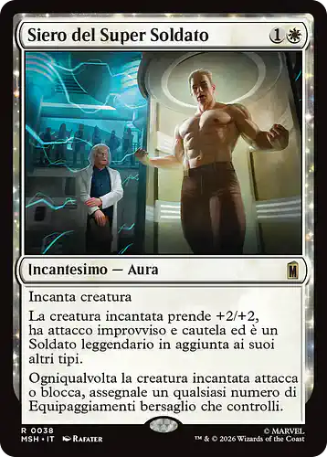 Super-Soldier Serum - msh Spoiler