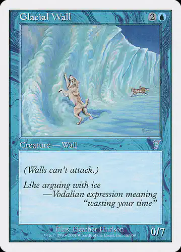 Glacial Wall - 7ed Spoiler