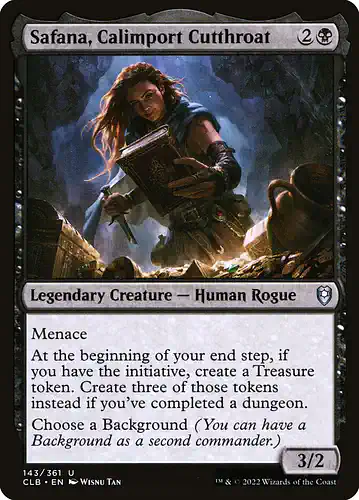 Safana, Calimport Cutthroat - clb Spoiler